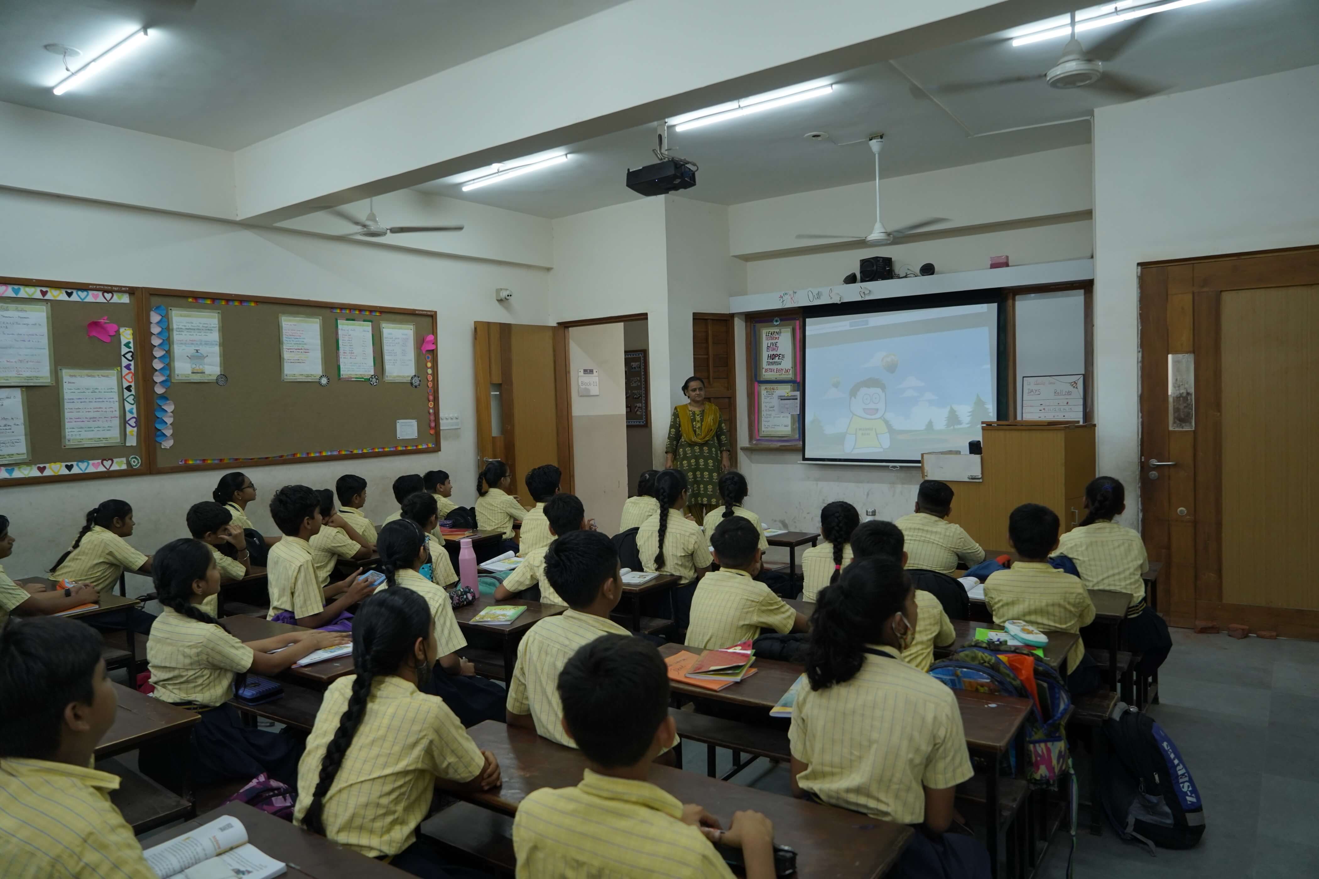 Activity 2 - Shri Kirtilal Dahyalal Parikh Interactive Class Room (EMS 6 to 8) - Vidyamandir Trust, Palanpur